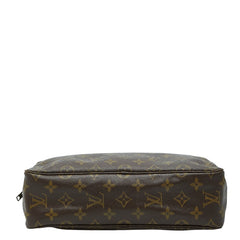 ルイ ヴィトン モノグラム トゥルーストワレット 28 セカンドバッグ クラッチバッグ ポーチ ブラウン PVC レディース LOUIS VUITTON 【中古】