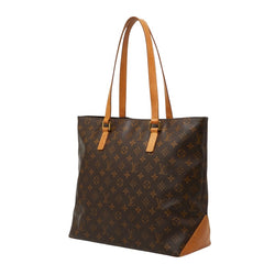 ルイ ヴィトン モノグラム カバメゾ ショルダーバッグ トートバッグ M51151 ブラウン PVC レザー レディース LOUIS VUITTON 【中古】