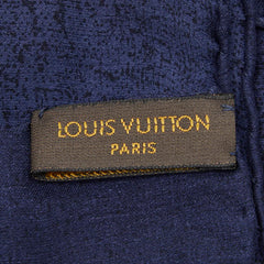 ルイ ヴィトン 12星座 スカーフ ネイビー マルチカラー シルク レディース LOUIS VUITTON 【中古】