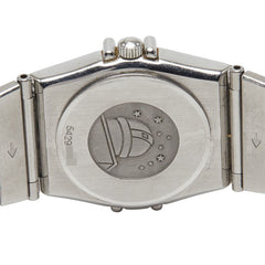 オメガ コンステレーション 腕時計 クオーツ シルバー文字盤 ステンレススチール レディース OMEGA 【中古】