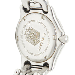 タグホイヤー セル 腕時計 WG1313-0 クオーツ グレー文字盤 ステンレススチール レディース TAG HEUER 【中古】