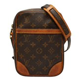 ルイ ヴィトン モノグラム ダヌーブ 斜め掛け ショルダーバッグ M45266 ブラウン PVC レザー レディース LOUIS VUITTON 【中古】