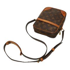 ルイ ヴィトン モノグラム ダヌーブ 斜め掛け ショルダーバッグ M45266 ブラウン PVC レザー レディース LOUIS VUITTON 【中古】