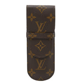 ルイ ヴィトン モノグラム エテュイ スティロ ペンケース M62990 ブラウン PVC レディース LOUIS VUITTON 【中古】