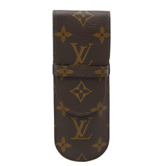 ルイ ヴィトン モノグラム エテュイ スティロ ペンケース M62990 ブラウン PVC レディース LOUIS VUITTON 【中古】