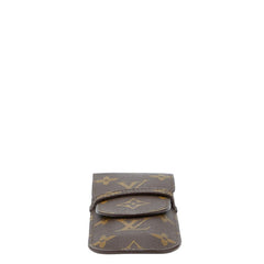 ルイ ヴィトン モノグラム エテュイ スティロ ペンケース M62990 ブラウン PVC レディース LOUIS VUITTON 【中古】
