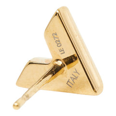 ルイ ヴィトン エセンシャル V ピアス M68153 ゴールド メッキ レディース LOUIS VUITTON 【中古】