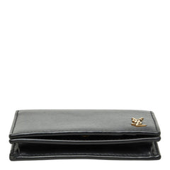 サンローラン タイニーモノグラム カードケース 730077 ブラック レザー レディース SAINT LAURENT 中古
