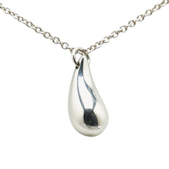 ティファニー ティアドロップ ネックレス シルバー SV925 シルバー レディース TIFFANY&Co. 【中古】