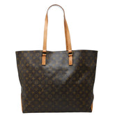 ルイ ヴィトン モノグラム カバアルト ショルダーバッグ トートバッグ M51152 ブラウン PVC レザー レディース LOUIS VUITTON 中古