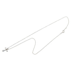 ティファニー エルサ ペレッティ クロス ネックレス SV925 シルバー レディース TIFFANY&Co. 【中古】