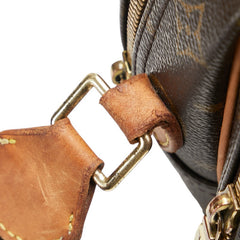 ルイ ヴィトン モノグラム リポーターPM 斜め掛け ショルダーバッグ M45254 ブラウン PVC レザー レディース LOUIS VUITTON 中古
