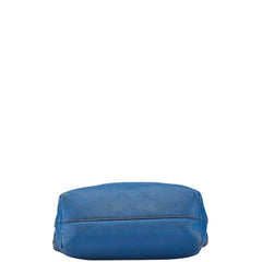 プラダ ハンドバッグ ショルダーバッグ 2WAY ブルー レザー レディース PRADA 中古
