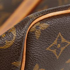 ルイ ヴィトン モノグラム キーポル50 ボストンバッグ M41426 ブラウン PVC レザー レディース LOUIS VUITTON 【中古】