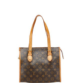 ルイ ヴィトン モノグラム ポパンクール オ ハンドバッグ M40007 ブラウン PVC レザー レディース LOUIS VUITTON 【中古】