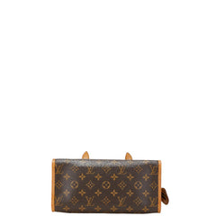 ルイ ヴィトン モノグラム ポパンクール オ ハンドバッグ M40007 ブラウン PVC レザー レディース LOUIS VUITTON 【中古】