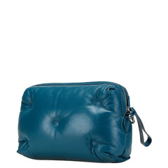 マルタンマルジェラ メゾンマルジェラ グラムスラム ショルダーバッグ ボディバッグ ブルーグリーン レザー レディース MARTIN MARGIELA 【中古】