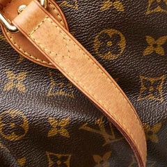 ルイ ヴィトン モノグラム パレルモPM ハンドバッグ ショルダーバッグ 2WAY M40145 ブラウン PVC レザー レディース LOUIS VUITTON 【中古】
