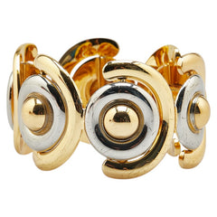 ロエベ ブレスレット ゴールド シルバー メッキ メタル レディース LOEWE 【中古】