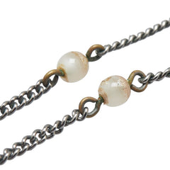 シャネル ココマーク ラインストーン スイングピアス シルバー メタル レディース CHANEL 【中古】