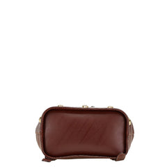 サルヴァトーレフェラガモ リュック バックパック DQ-211 5207 ブラウン レザー レディース Salvatore Ferragamo 【中古】