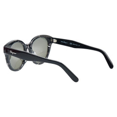 サルヴァトーレフェラガモ BLACK HAVANA サングラス SF884SA ブラック プラスチック レディース Salvatore Ferragamo 中古