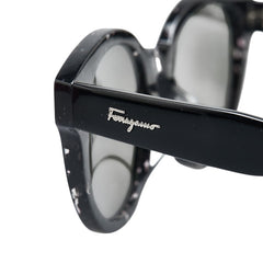 サルヴァトーレフェラガモ BLACK HAVANA サングラス SF884SA ブラック プラスチック レディース Salvatore Ferragamo 【中古】