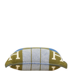 エルメス アヴァロンIII PM クッション カーキ マルチカラー ウール カシミヤ レディース HERMES 【中古】
