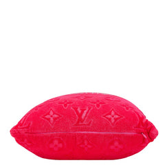ルイ ヴィトン モノグラム クッサン LV バケーション クッション M77525 フューシャピンク コットン レディース LOUIS VUITTON 【中古】