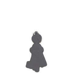 フェンディ キー 鍵 モチーフ チャーム キーホルダー ブラック マルチカラー レザー レディース FENDI 【中古】