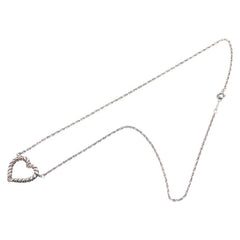 ティファニー ツイストハート ネックレス SV925 シルバー レディース TIFFANY&Co. 【中古】