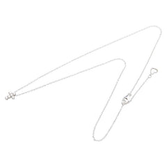 ポンテヴェキオ クロス 十字架 モチーフ ネックレス K18WG ホワイトゴールド レディース Ponte Vecchio 【中古】