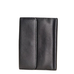 グッチ 三つ折り財布 ブラック レザー レディース GUCCI 【中古】