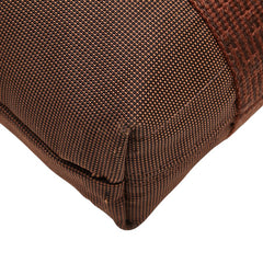 エルメス エールライン カバス トートバッグ ハンドバッグ ブラウン キャンバス レディース HERMES 【中古】