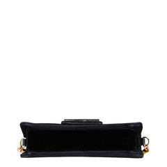 グッチ Gスクエア 斜め掛け ショルダーバッグ 544242 ブラック ベロア レディース GUCCI 【中古】