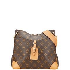 ルイ ヴィトン モノグラム オデオンNM PM 斜め掛け ショルダーバッグ M45354 ブラウン PVC レザー レディース LOUIS VUITTON 【中古】