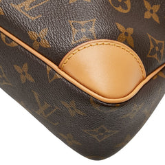 ルイ ヴィトン モノグラム オデオンNM PM 斜め掛け ショルダーバッグ M45354 ブラウン PVC レザー レディース LOUIS VUITTON 【中古】