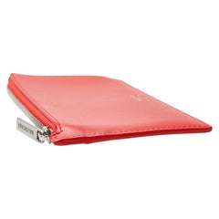 バレンシアガ フラグメントケース コインケース カードケース 736734 レッド レザー レディース BALENCIAGA 【中古】