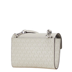 マイケルコース MKシグネチャー シャーロットトート付属品 クラッチバッグ セット ショルダーバッグ 2WAY グレー PVC サフィアーノレザー レディース Michael Kors 【中古】