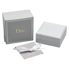 ディオール ロゴ ブローチ ゴールド メッキ レディース Dior 【中古】