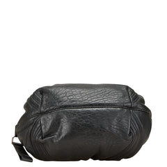フェンディ ズッカ ミニスパイバッグ ハンドバッグ 8BL078 ブラック レザー レディース FENDI 【中古】