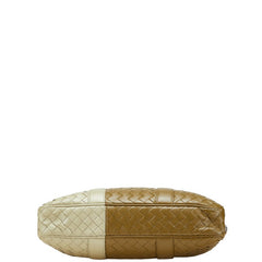 ボッテガヴェネタ 24AW マッド トラバーチンイントレチャート ビジネスバッグ ブリーフケース ショルダーバッグ 2WAY カーキグリーン カーフスキン メンズ BOTTEGAVENETA 【中古】