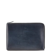 ベルルッティ ニノGM クラッチバッグ セカンドバッグ ネイビー レザー メンズ Berluti 【中古】