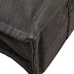 エルメス エールライン トートPM ハンドバッグ グレー キャンバス レディース HERMES 【中古】