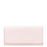 ロエベ アナグラム 長財布 ピンク レザー レディース LOEWE 【中古】