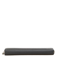 ポール スミス ブライトストライププラー ラウンドファスナー 長財布 BPS917 ブラック レザー メンズ Paul Smith 【中古】