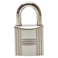 エルメス カデナ 南京錠 シルバー メタル レディース HERMES 【中古】