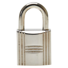 エルメス カデナ 南京錠 シルバー メタル レディース HERMES 【中古】