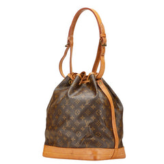 ルイ ヴィトン モノグラム ノエ ショルダーバッグ M42224 ブラウン PVC レザー レディース LOUIS VUITTON 【中古】