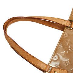 ルイ ヴィトン モノグラム ヴェルニ ヒューストン トートバッグ M91340 ノワゼット パテントレザー レディース LOUIS VUITTON 【中古】